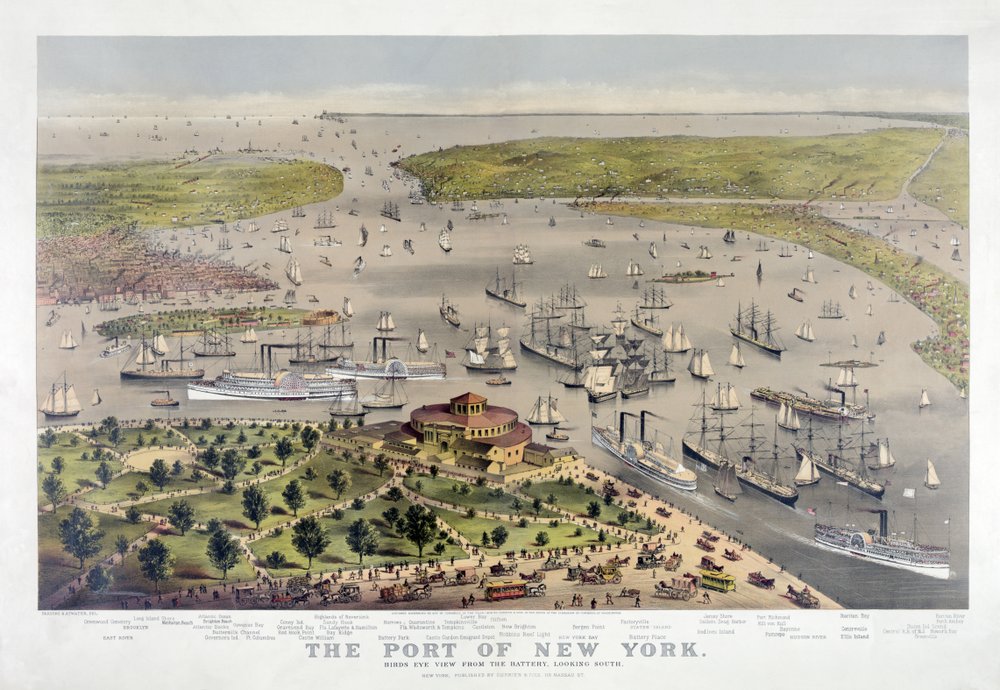 The Port of New York: Bird