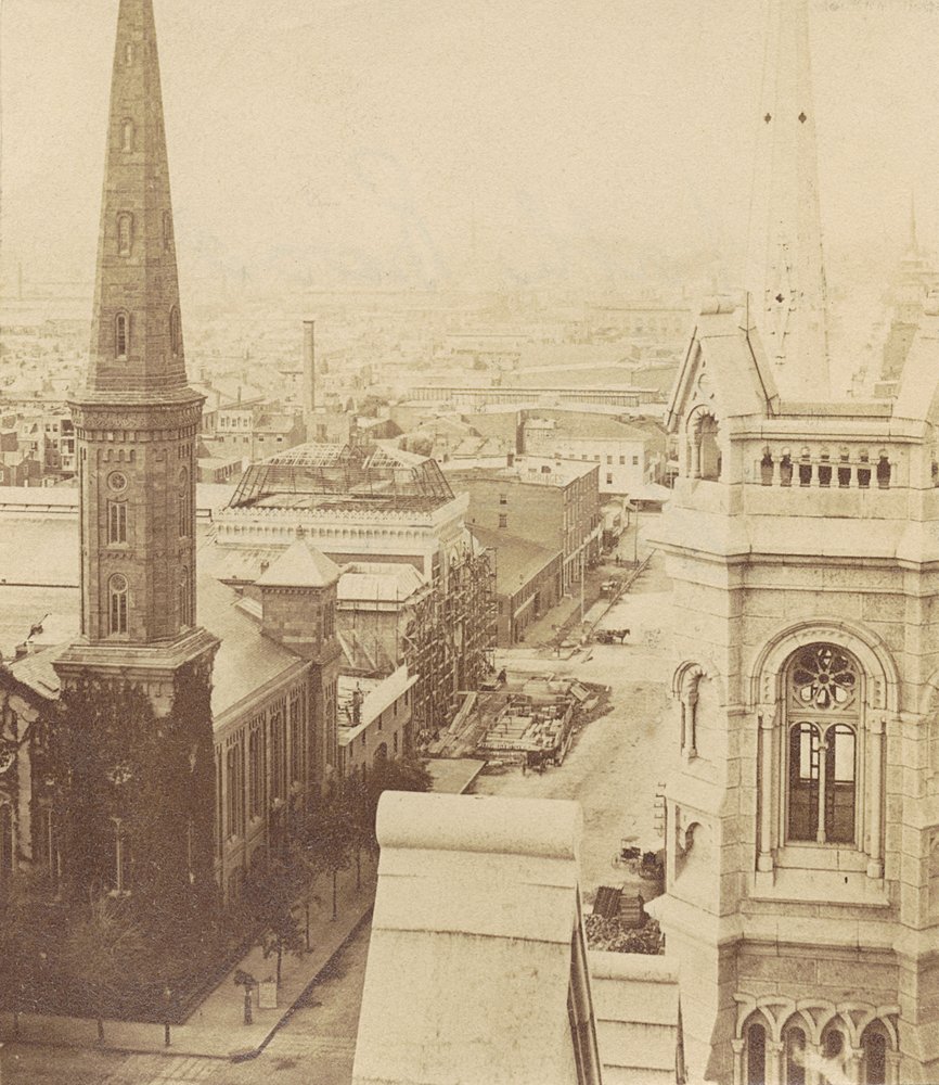 North Broad Street from City Hall from the 'Castner Scrapbook ...