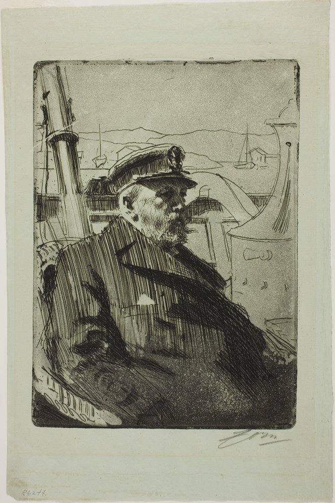 King Oscar II (Second Plate) by Anders Zorn