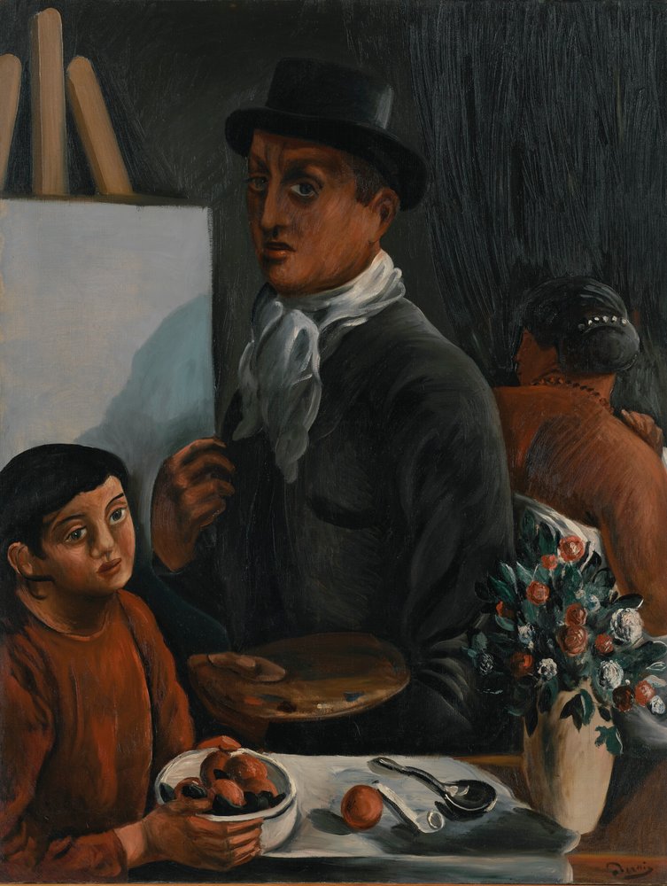 The Artist in His Studio by Andre Derain: Fine art print
