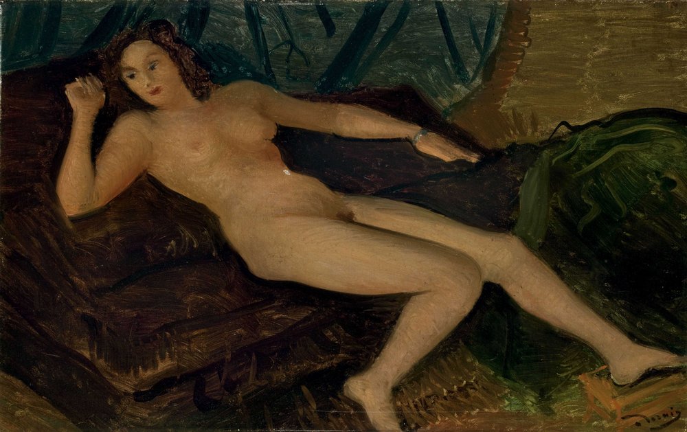 Reclining Nude by Andre Derain
