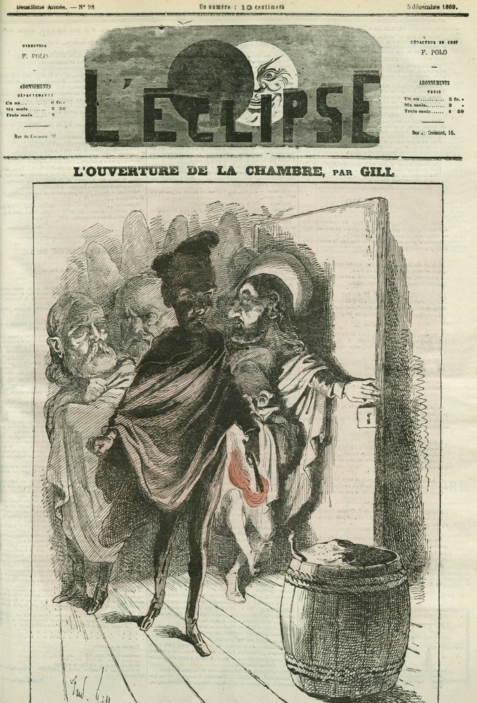 Opening of the House, an illustration of a song by Bugnot. Cover in 