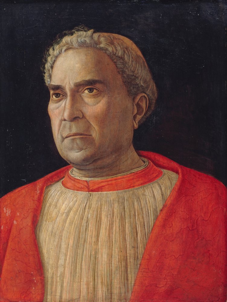 Cardinal Lodovico Trevisano by Andrea Mantegna