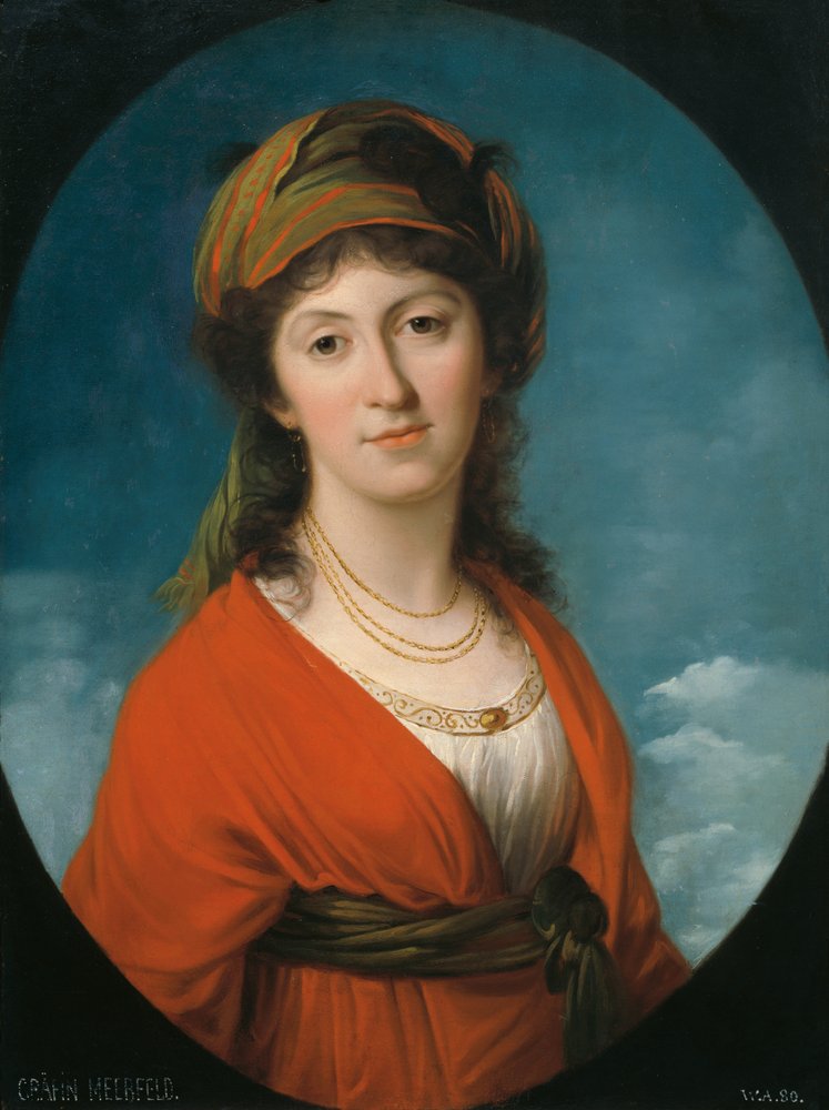 Portrait of Countess Marie Therese Meerfeld, née Dietrichstein