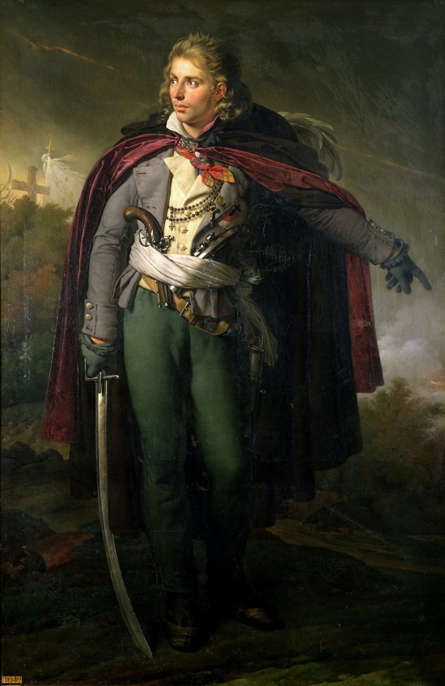 Jacques Cathelineau (1759-93), 1824 by Anne-Louis Girodet de Roucy-Trioson