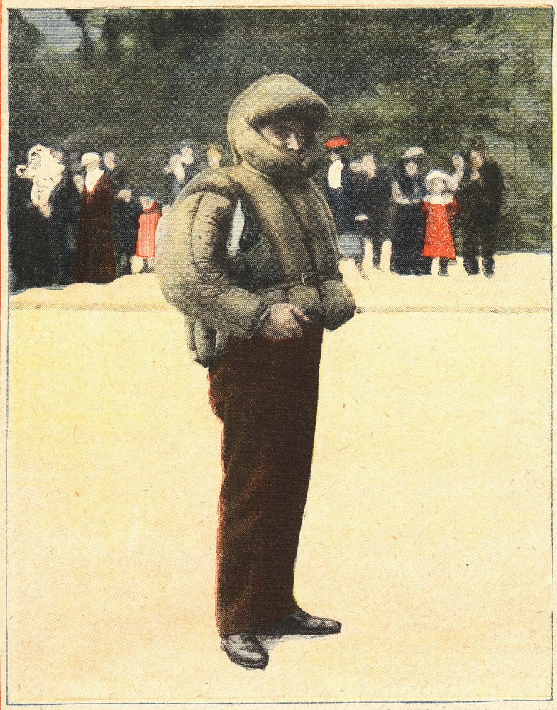 Aviation: Air suit designed to protect airmen from falling by Anonymous Anonymous