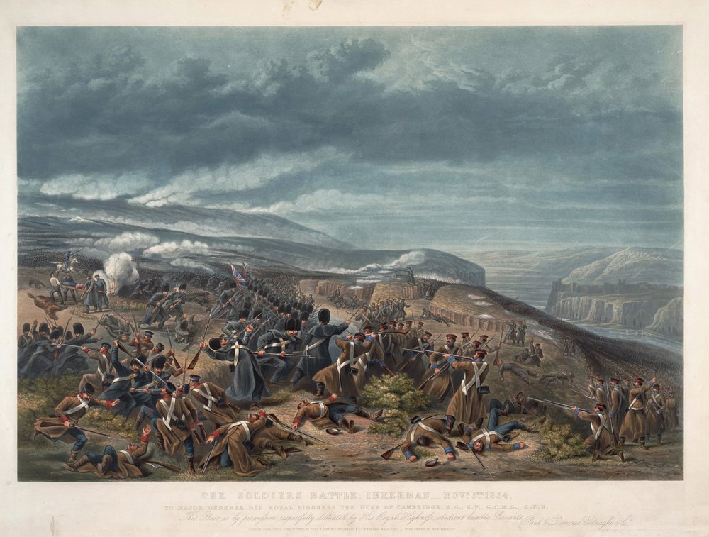 The Battle of Inkerman on November 5 by Anonymous Anonymous