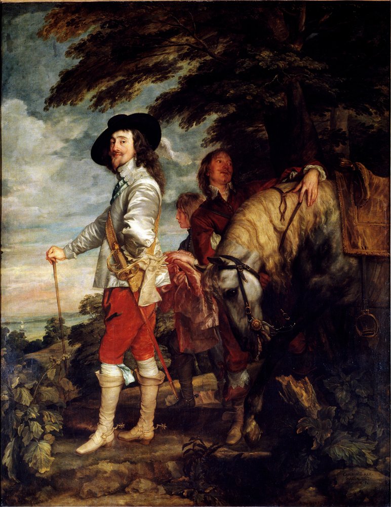 Full-Length Self-Portrait of Charles I of England, Also Known as the ...