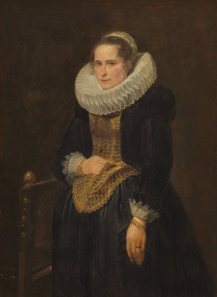 Portrait of a Flemish Lady, probably 1618