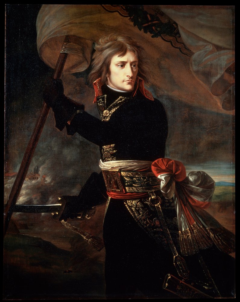 Napoleon Bonaparte on the Bridge at Arcole by Antoine-Jean Gros