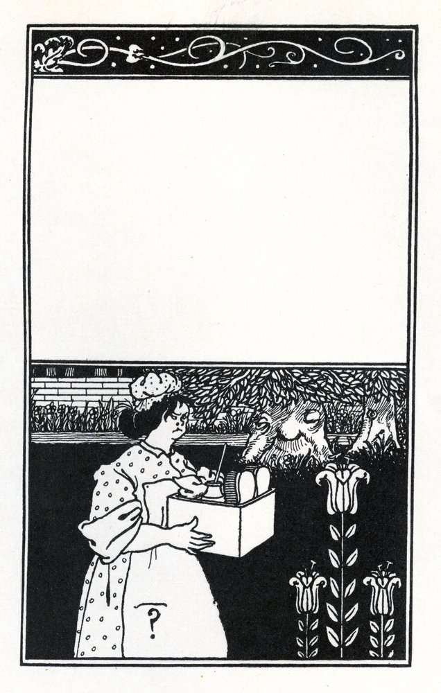 Design for the Cover of 'The Barbarous Britishers' by H.D. Traill by Aubrey Beardsley