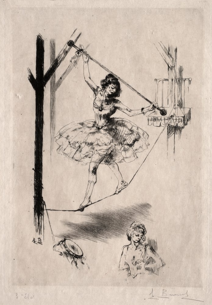 Tightrope Dancer by Auguste Brouet