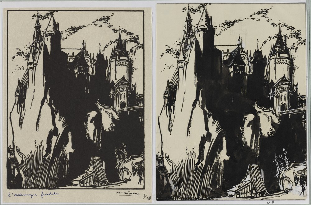 L'Allemagne Féodale by Auguste Louis Lepère