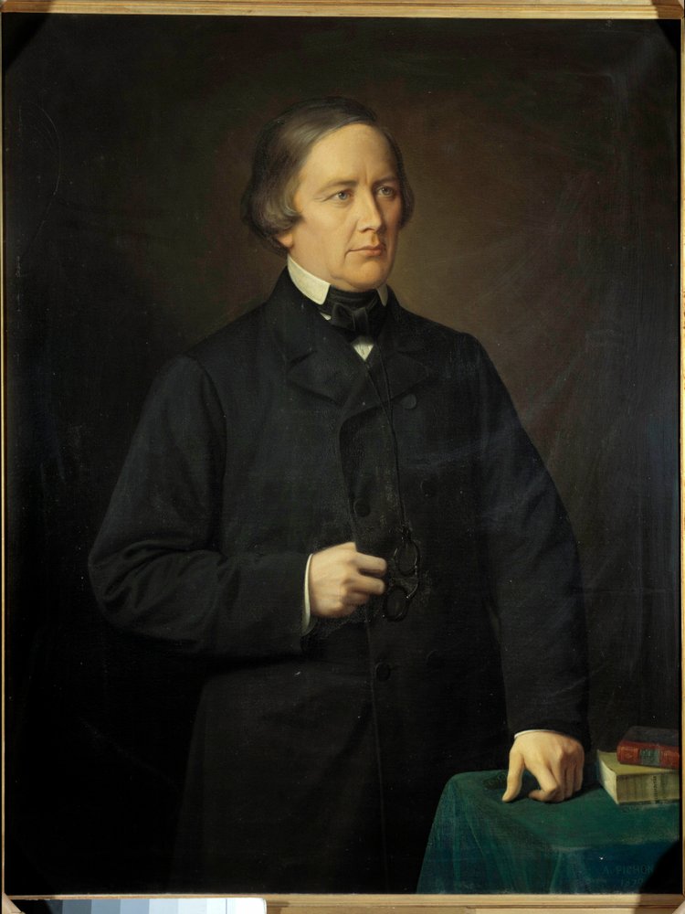 Portrait of Charles Forbes, Count of Montalembert (1810-1870 ...