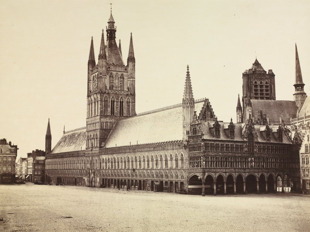 Ypres, Belgium by Auguste-Rosalie Bisson
