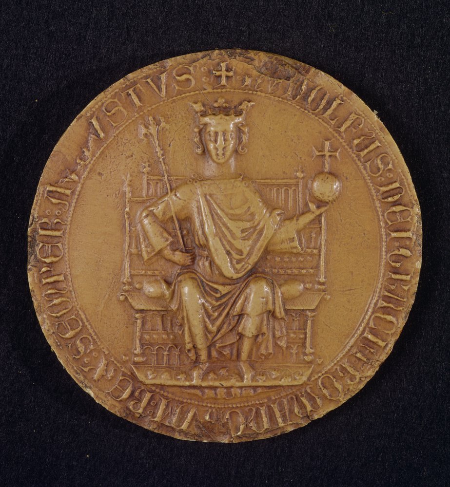 Seal of Rudolf I of Habsbourg by Austrian School