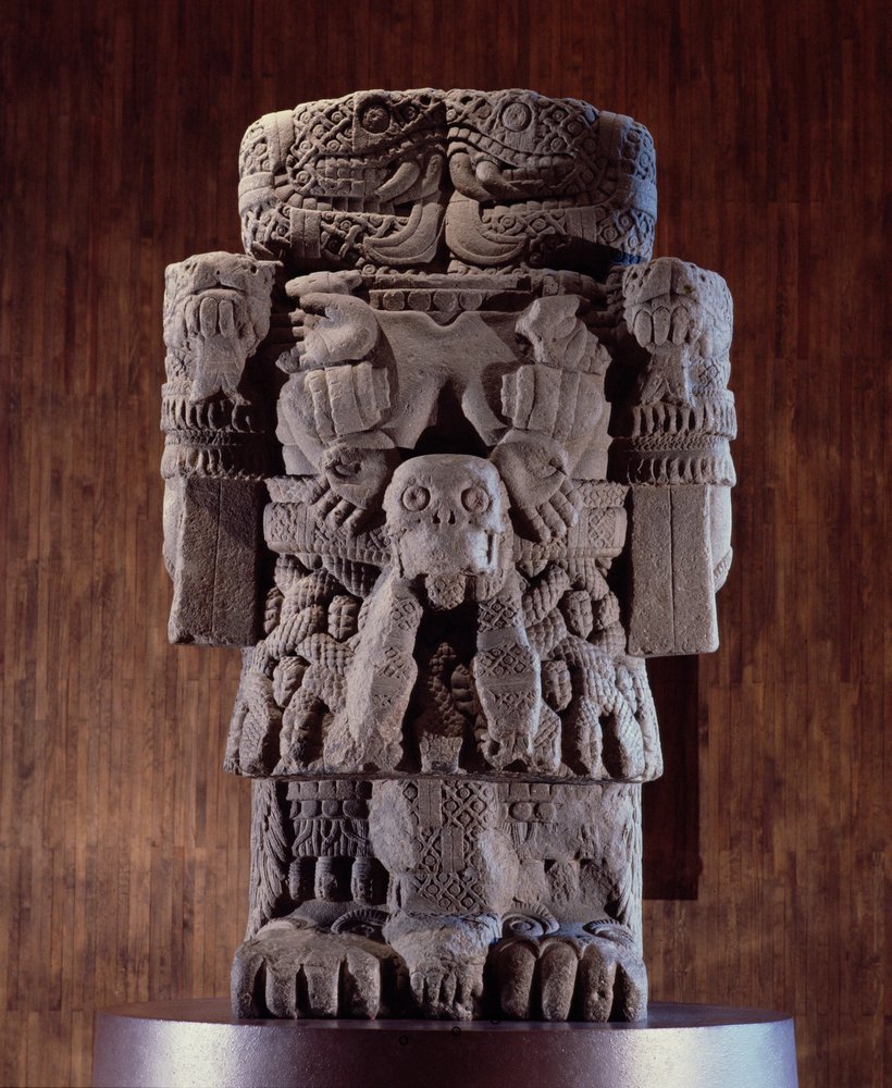 Coatlicue, Late Post Classic Period (1300-1521) by Aztec