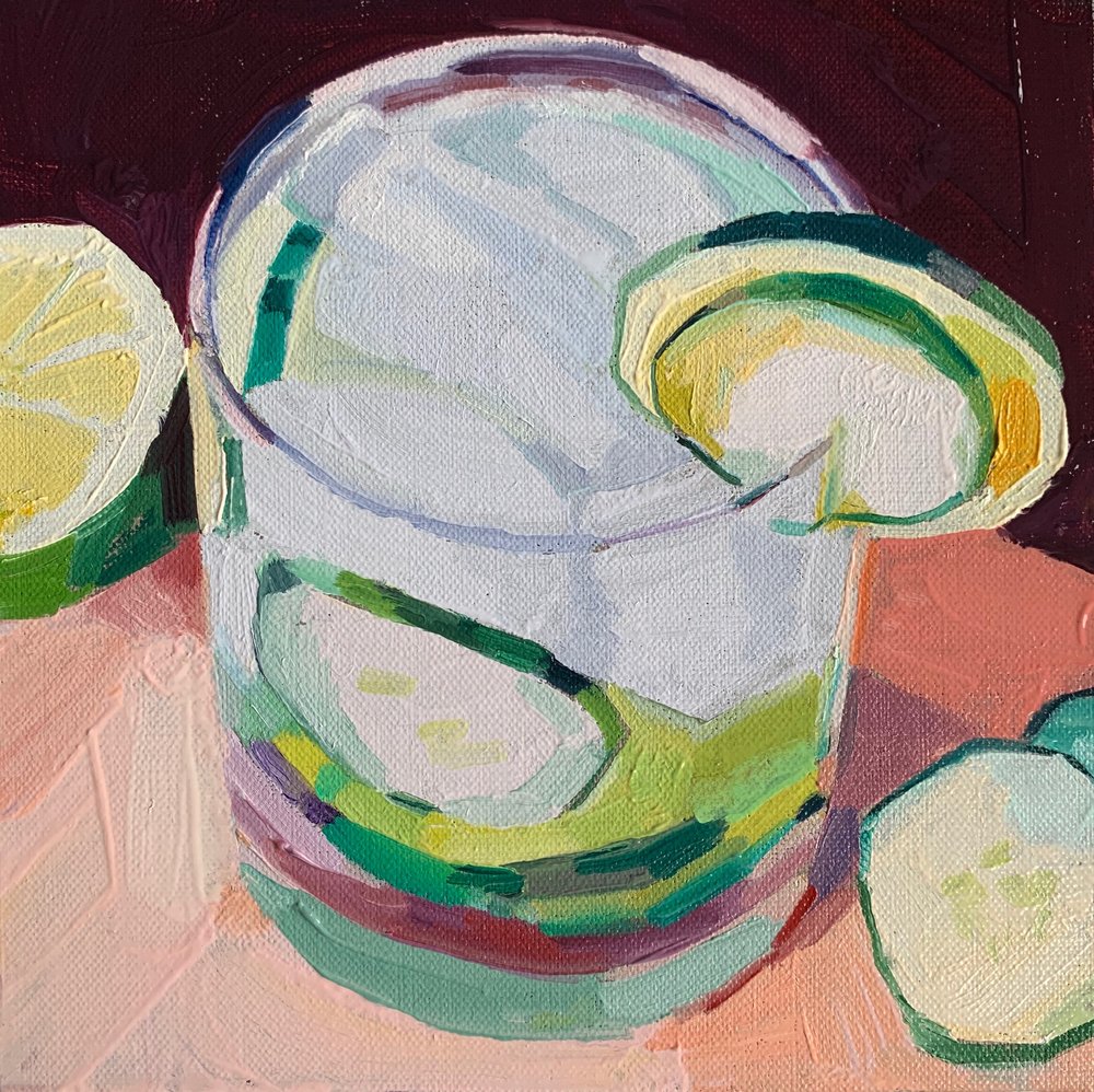 Gin and tonic by Barbara Hoogeweegen: Buy fine art print