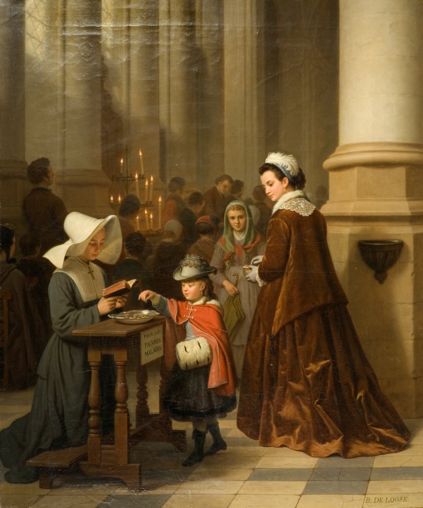For the Sick Poor by Basile de Loose