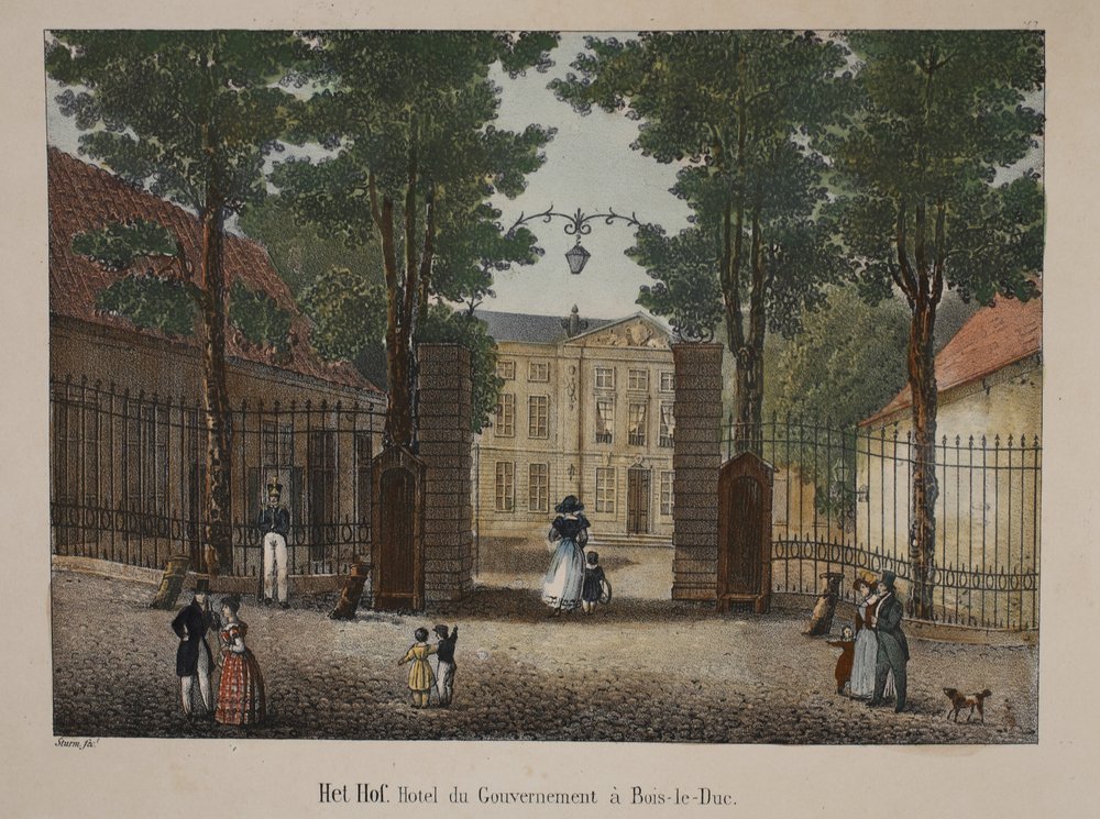 Het Hof, Hotel du Gouvernement à Bois-le-Duc by Belgian School