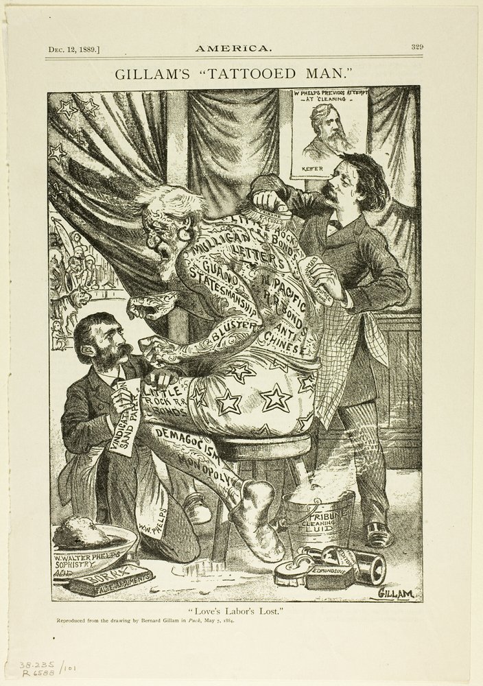 Love's Labor Lost, from America by Bernard Gillam