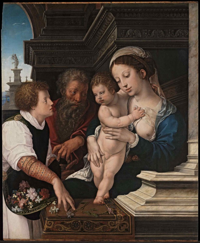The Holy Family by Bernard van Orley