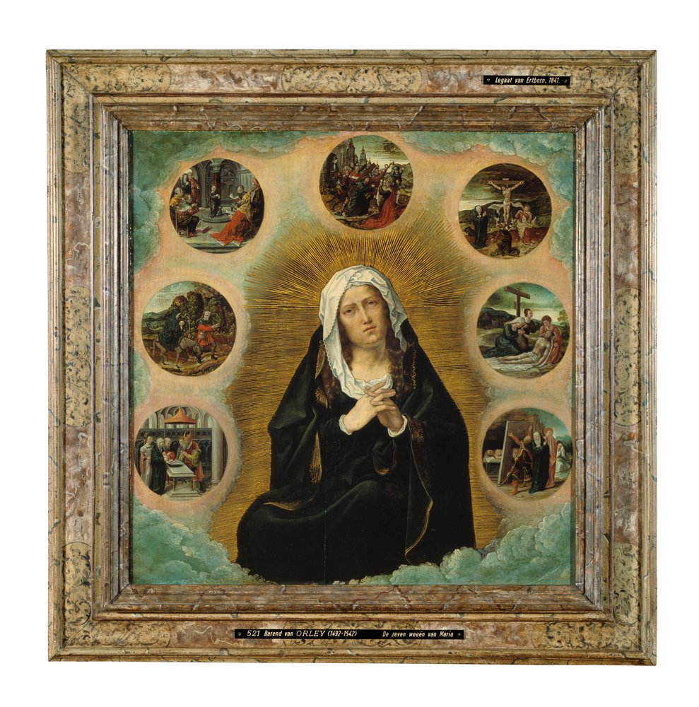 The Seven Sorrows of Mary by Bernard van Orley