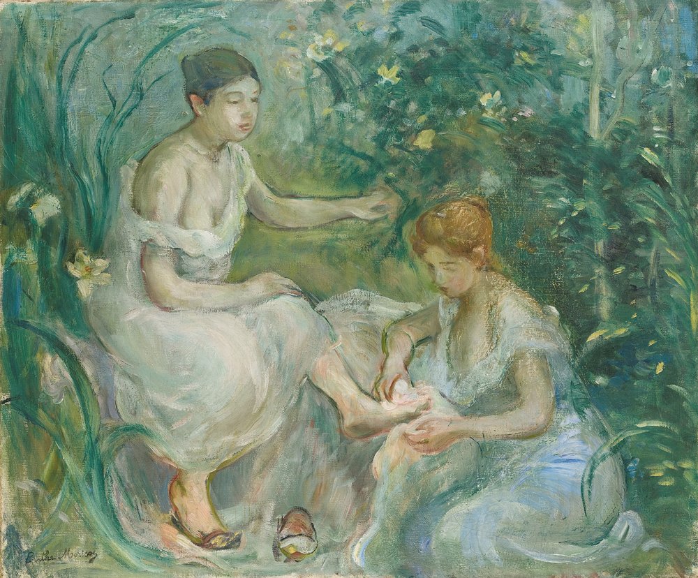 Bath (1894) by Berthe Morisot