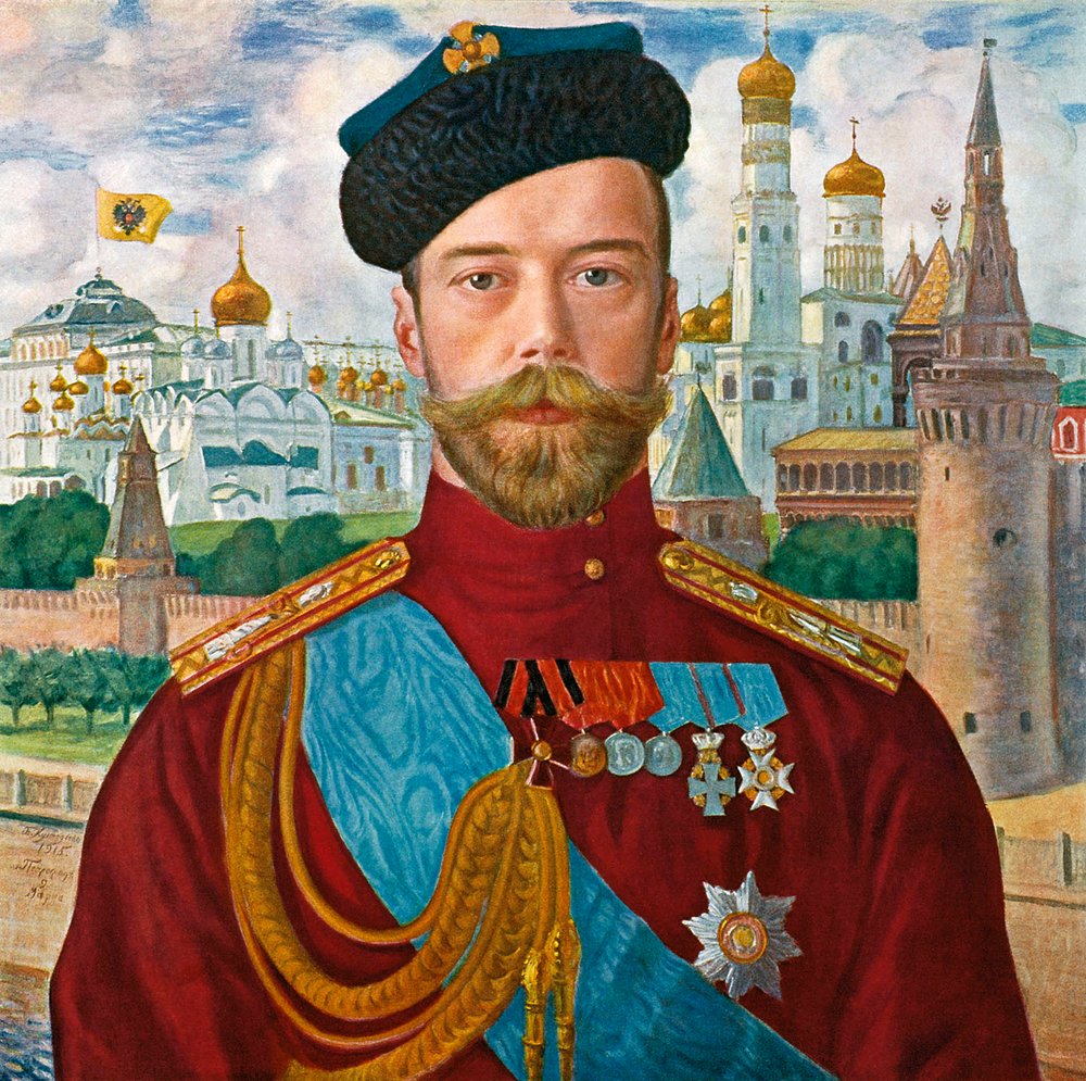 人文 PORTRAITS OF RUSSIAN TSARS Tsar Nicholas II of Russia, 1915