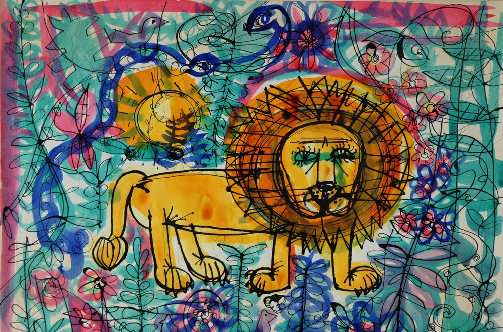 Lion by Brenda Brin Booker