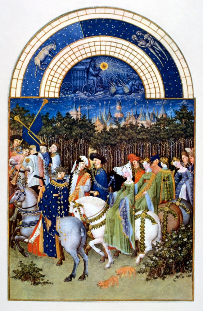 May from The Very Rich Hours of the Duke of Berry