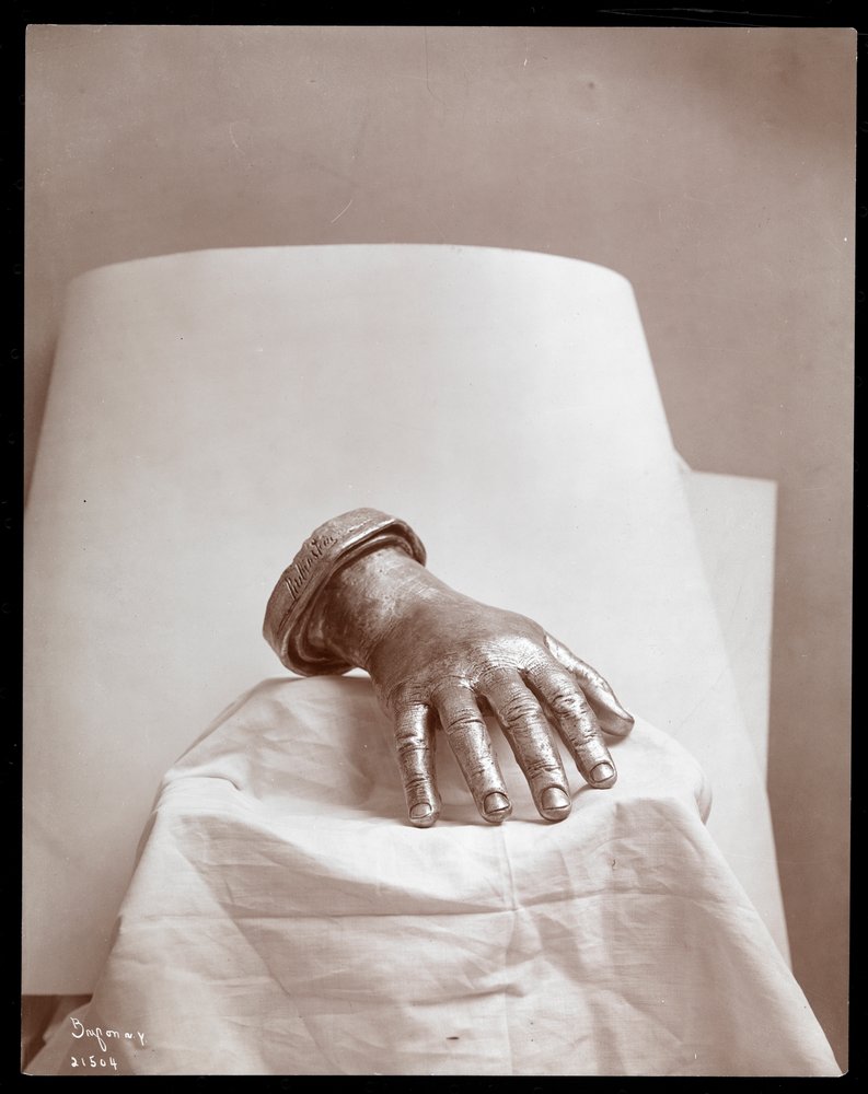 Bronze Cast of the Right Hand of Arthur Rubinstein by Byron Company