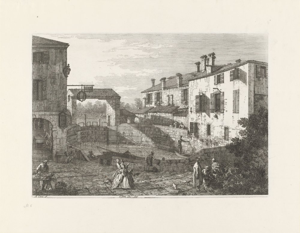 The Gates of Dolo by Canaletto