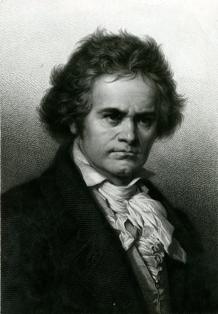 Portrait of Beethoven by Carl Jager