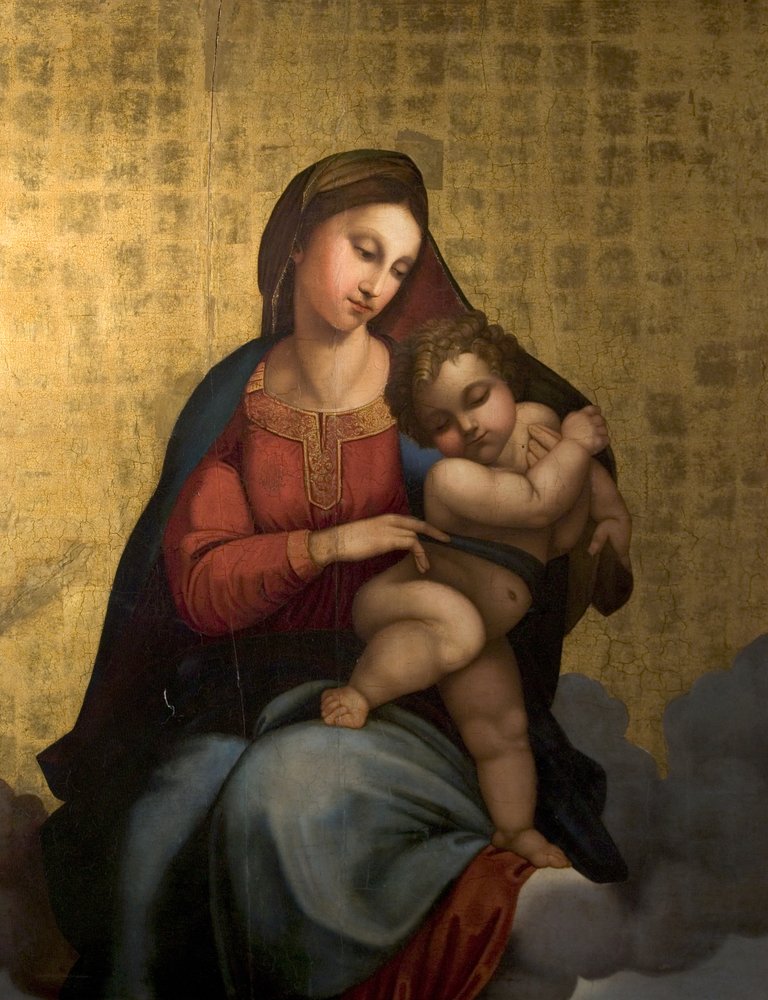 Virgin and Child by Carl Adolf Senff: Buy fine art print