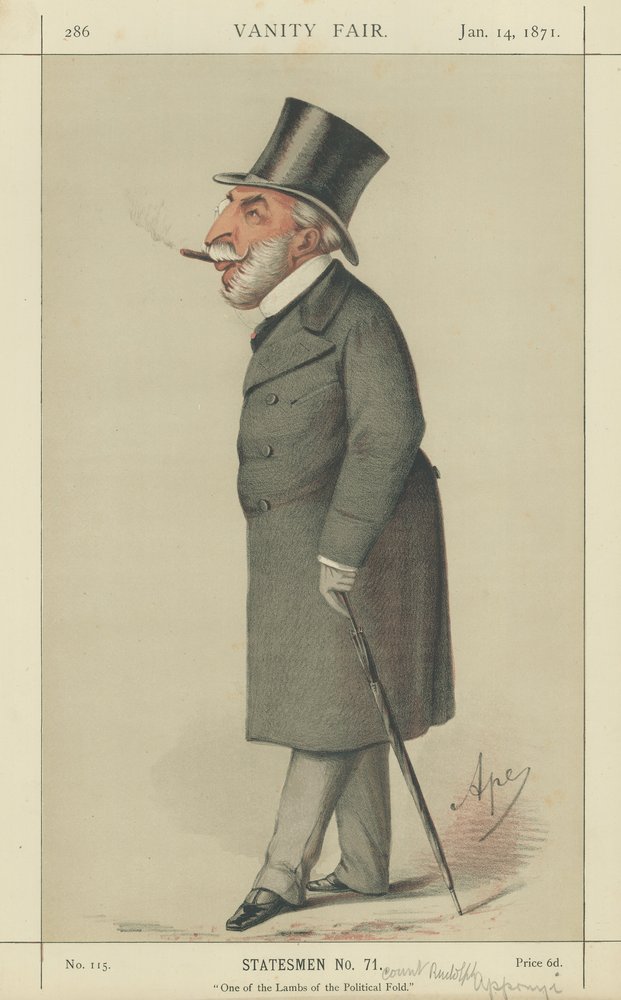 Count Rudolph Apponyi by Carlo Pellegrini: Fine art print