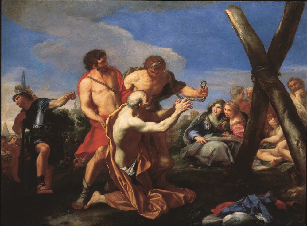 Saint Andrew Led to the Cross of Martyrdom by Carlo Maratta