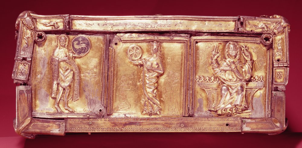Side Panel of the Domnach Airgid Book Shrine by Celtic