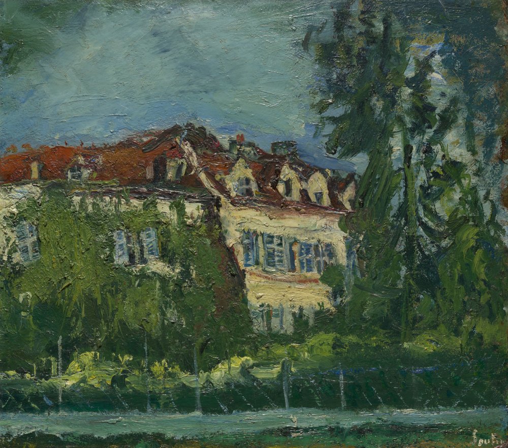 Landscape with House, c. 1934 by Chaim Soutine