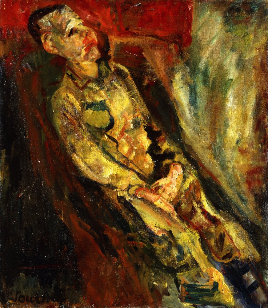 Man Sitting by Chaim Soutine: Premium art reproduction