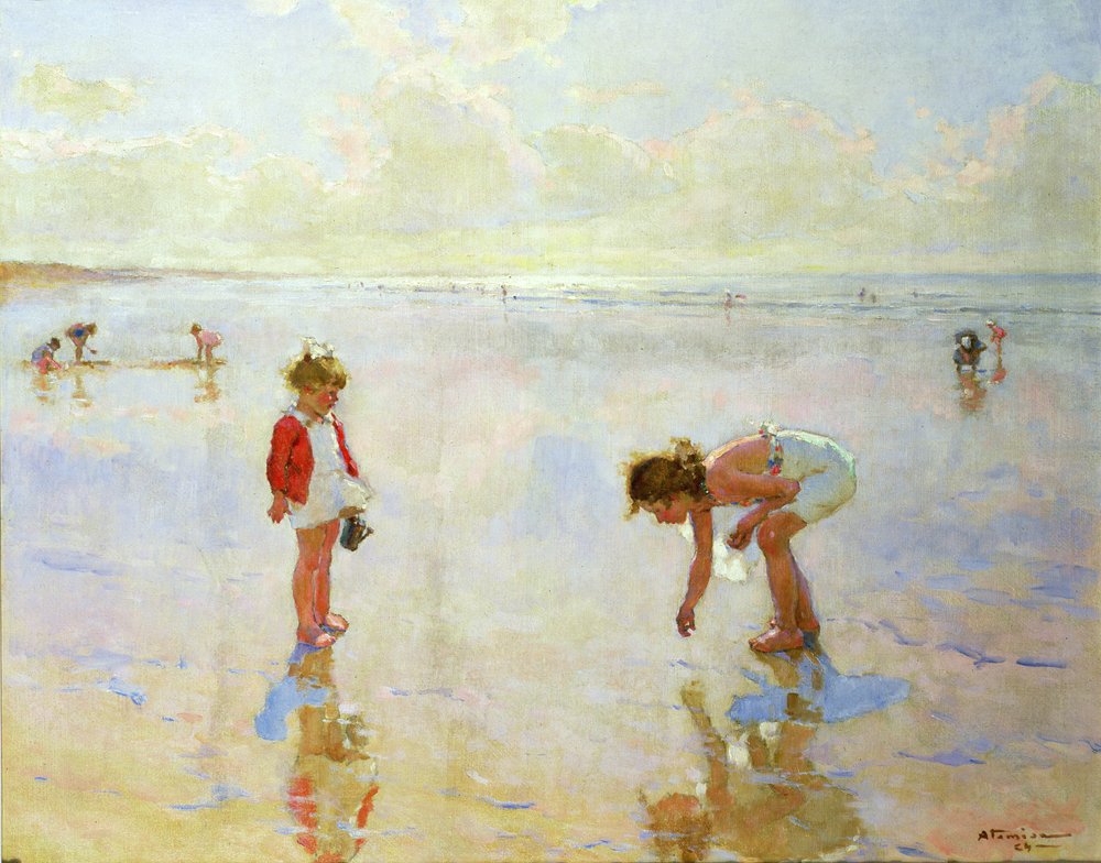 Beach Scene by Charles-Garabed Atamian
