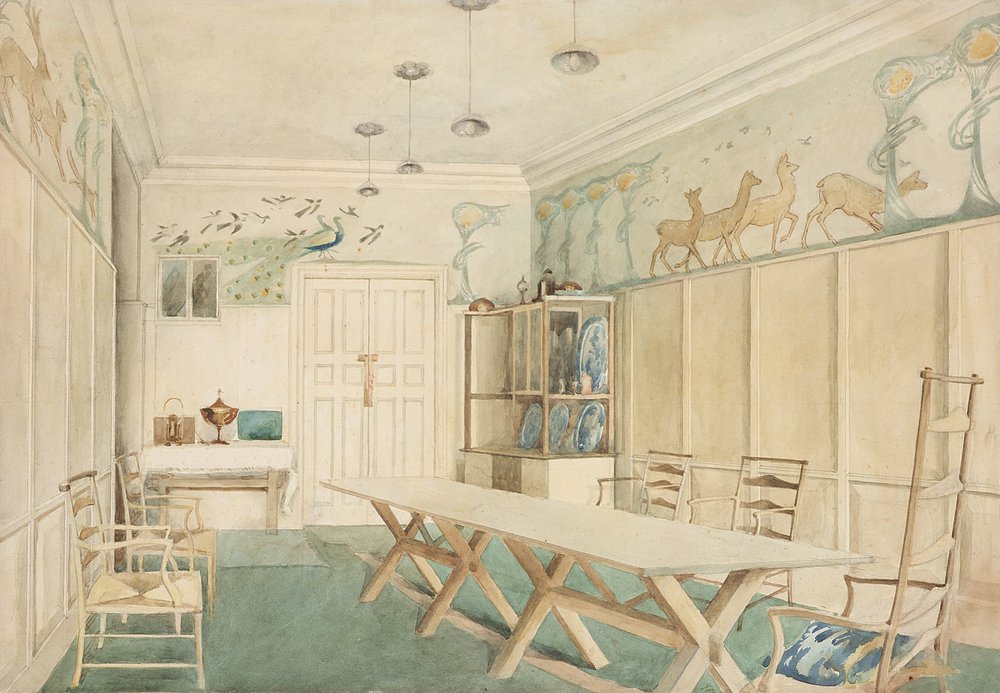 Dining Room at 37 Cheyne Walk, Chelsea
