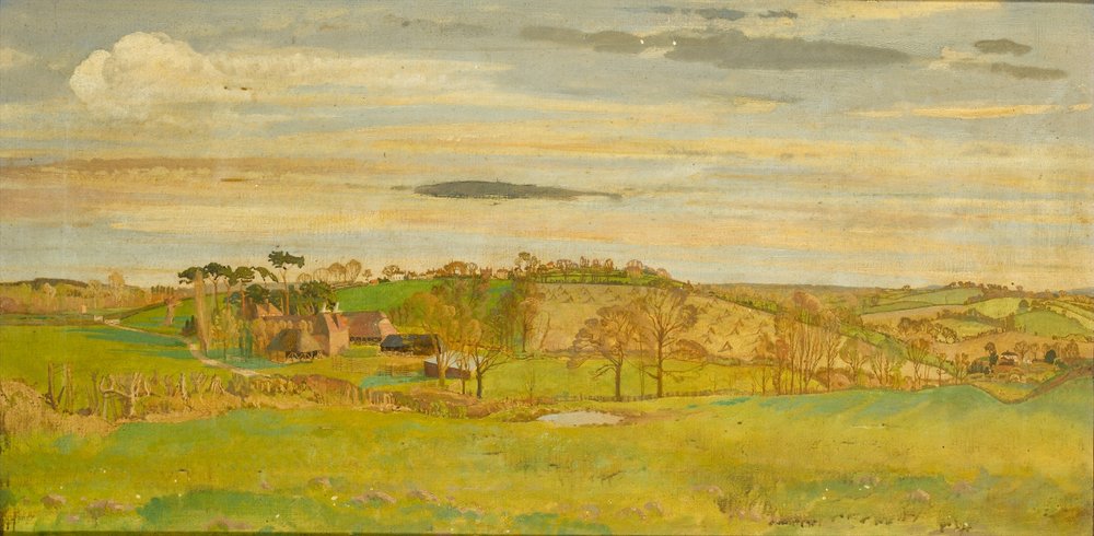 A Kentish Landscape by Charles Sims
