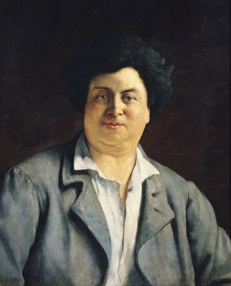Portrait of Alexandre Dumas pere (1802-70), 1878