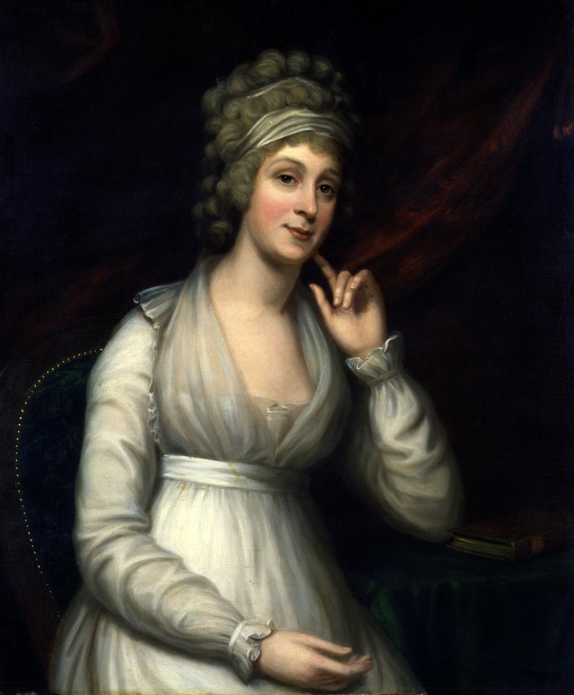 Mrs. Joshua Johnson by Charles Bird King: Fine art print