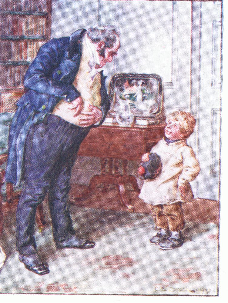 How are your inclinations as to sixpence (illustration from Dr Marigold ...