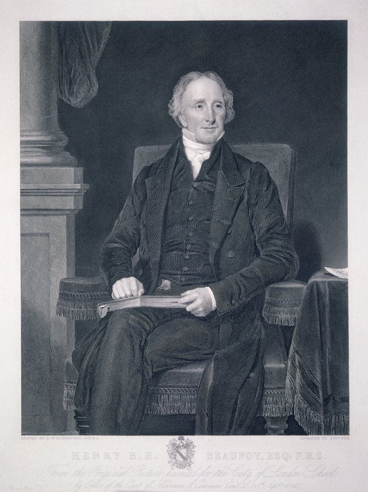 Henry Benjamin Hanbury Beaufoy by Charles Fox