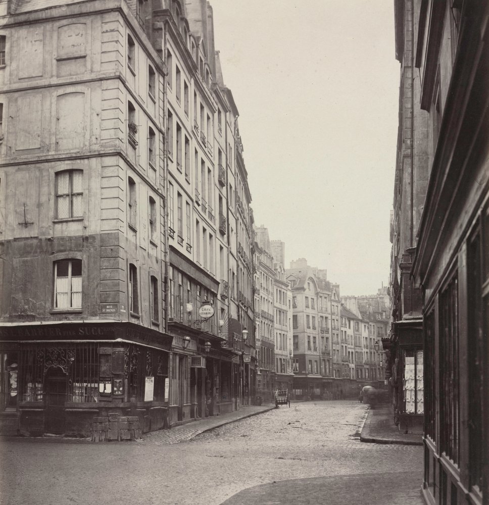 Rue de la Ferronnerie by Charles Marville