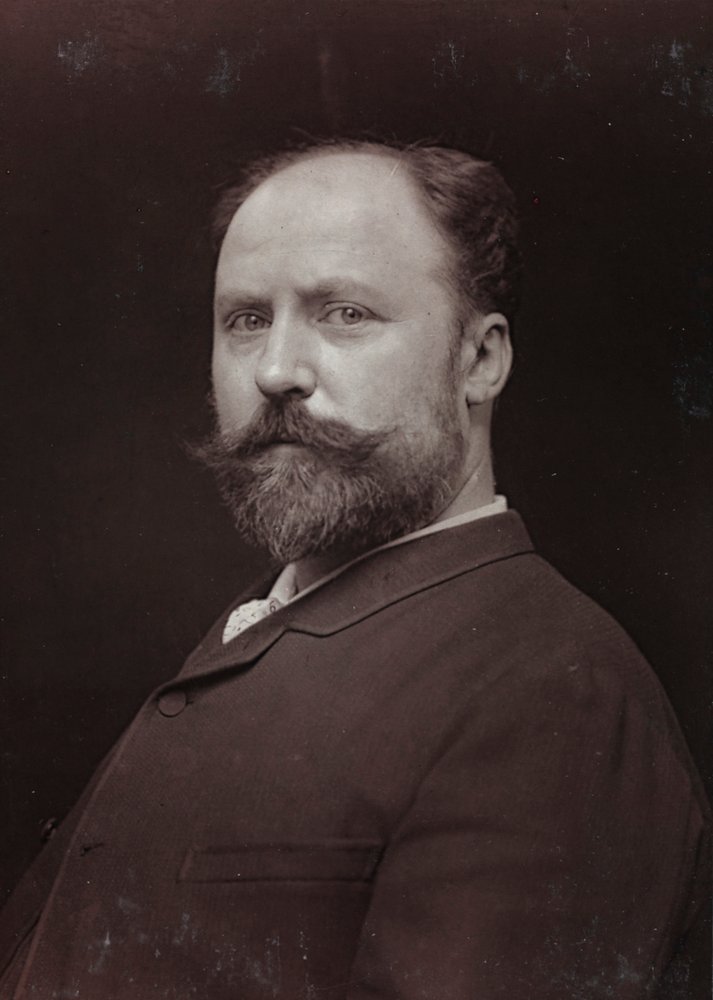 Artistic and Biographical Album, 6th year, Salon 1885; portrait of the French painter Paul Grolleron (1848-1901) by Charles Michelez