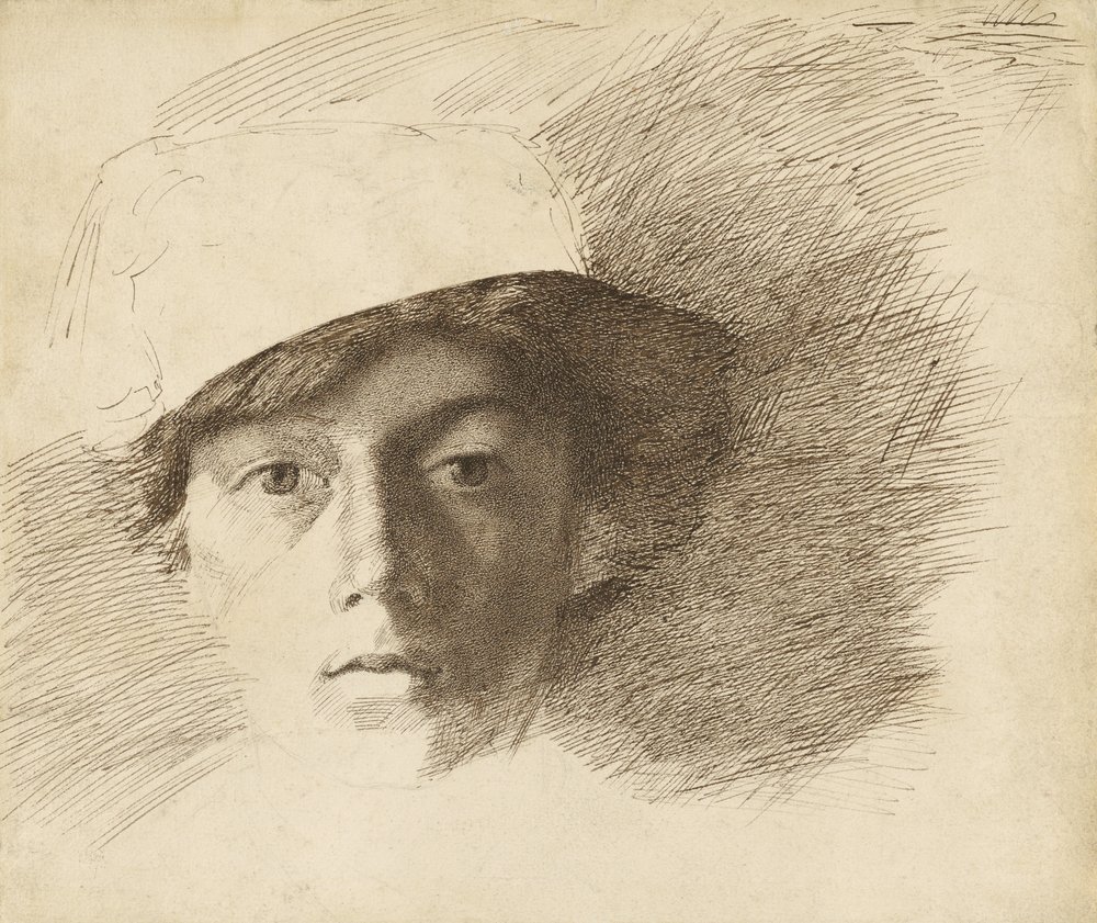 Self-Portrait by Charles Samuel Keene